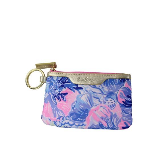 Lilly Pulitzer Accessories - Lily Pulitzer Shade Seekers ID Wallet Key Chain Card Holder 89634